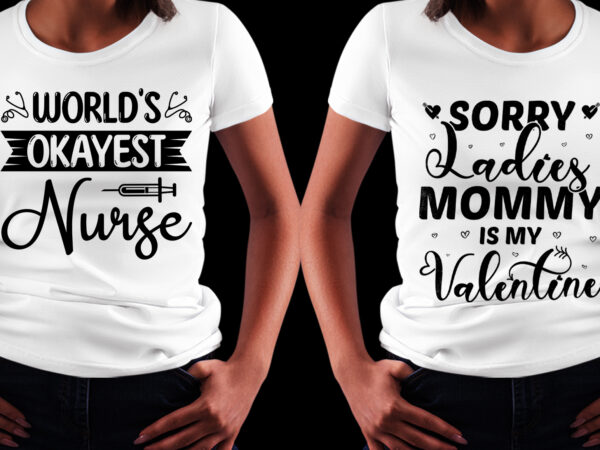 Svg typography t-shirt design