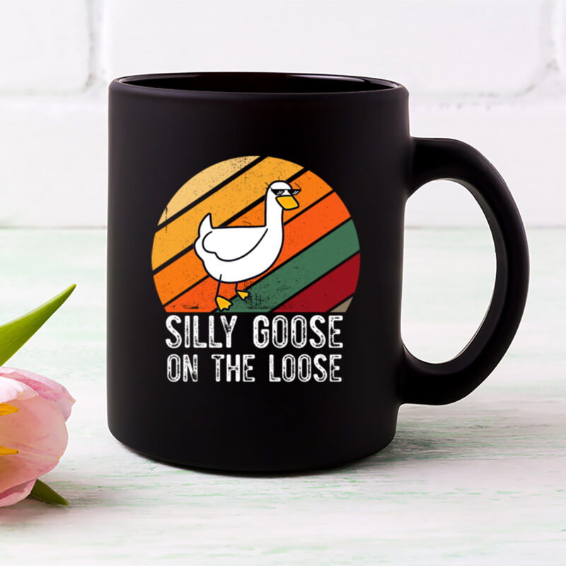 Silly Goose On The Loose Funny Goose Retro Vintage NL 2502