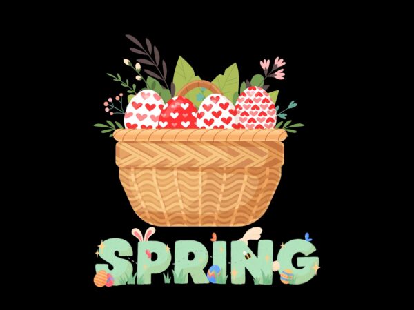 Spring easter day sublimation best t-shirt design 15