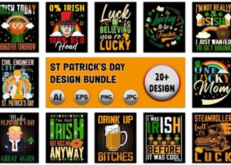 St Patrick’s Day T-Shirt Design Bundle,Let The Shenanigans Begin, St. Patrick’s Day svg, Funny St. Patrick’s Day, Kids St. Patrick’s Day, St Patrick’s Day, Sublimation, St Patrick’s Day SVG, St