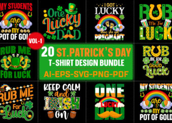 St. Patrick’s Day T-Shirt SVG Bundle,Let The Shenanigans Begin, St. Patrick’s Day svg, Funny St. Patrick’s Day, Kids St. Patrick’s Day, St Patrick’s Day, Sublimation, St Patrick’s Day SVG, St