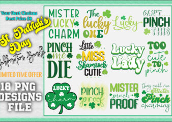 St.Patrick’s Day Sublimation t shirt template vector