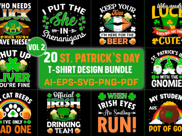 St. patrick’s day t-shirt svg bundle,let the shenanigans begin, st. patrick’s day svg, funny st. patrick’s day, kids st. patrick’s day, st patrick’s day, sublimation, st patrick’s day svg, st