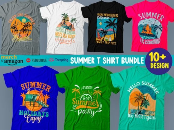 Summer t shirt bundle,