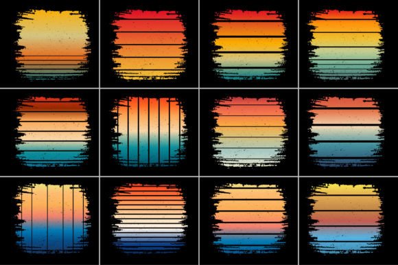 Retro Vintage Sunset T-Shirt Background Bundle,Sunset,Vintage,Retro,Sunset Bundle,Retro Vintage Sunset.Retro Sunset,Vintage Retro,Vintage Sunset,Retro Colorful Background,Vintage Colorful Background,Pod,T Shirt Elements,Vintage Circle Sunset,retro Circle Sunset,Sunset Graphic Design,Half Circle Vintage,Retro Striped Sunset,Vintage Striped Sunset,Distress