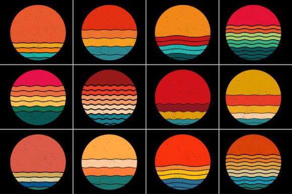 Retro Vintage Sunset T-Shirt Background Bundle,Sunset,Vintage,Retro,Sunset Bundle,Retro Vintage Sunset.Retro Sunset,Vintage Retro,Vintage Sunset,Retro Colorful Background,Vintage Colorful Background,Pod,T Shirt Elements,Vintage Circle Sunset,retro Circle Sunset,Sunset Graphic Design,Half Circle Vintage,Retro Striped Sunset,Vintage Striped Sunset,Distress