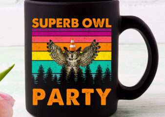 Superb Owl Party What We Do In The Shadows Vintage T-Shirt Design PNG File, Retro Superb Owl Shirt, What We Do In The Shadows, Owl Party Shirt PNG File PC