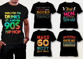 T-Shirt Design Bundle-Trendy Pod Best T-Shirt Design Bundle