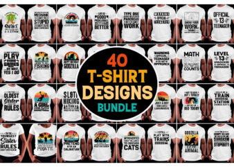 T-Shirt Design Bundle-Trendy Pod Best T-Shirt Design Bundle