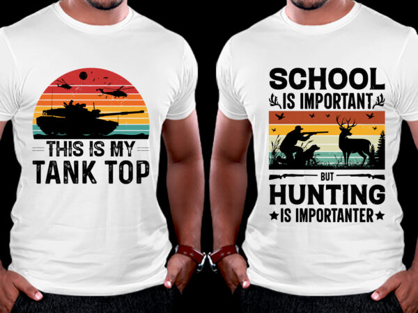 T-shirt design-vintage sunset