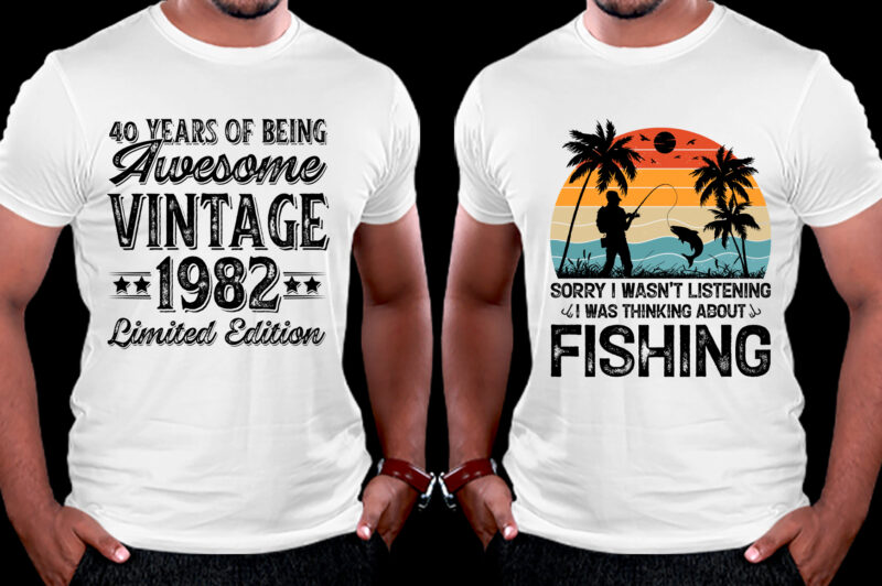 T-Shirt Design-Vintage Sunset T-Shirt