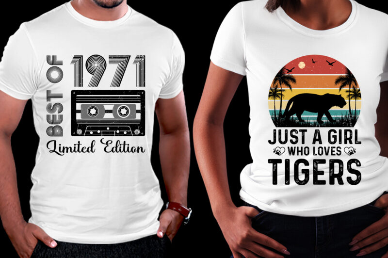 T-Shirt Design-Vintage Sunset T-Shirt