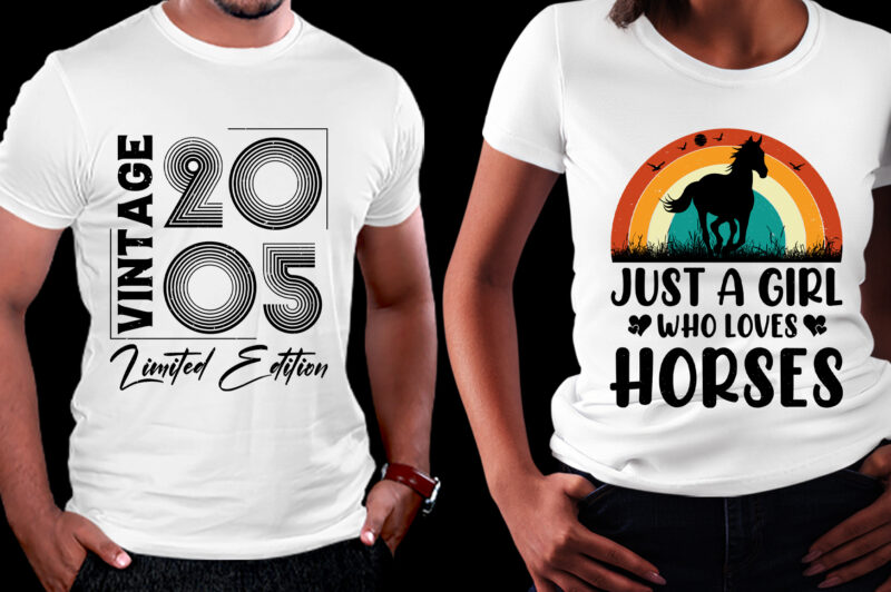 T-Shirt Design,Retro Vintage Sunset