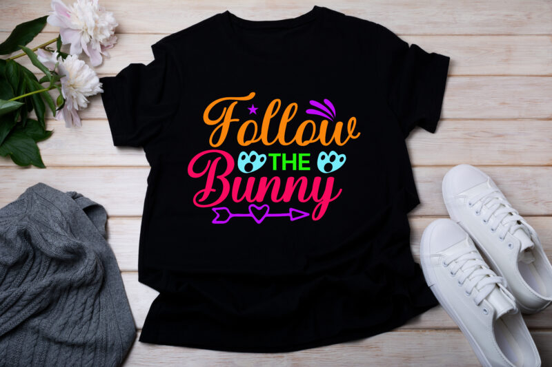 Follow The Bunny SVG DESIGN