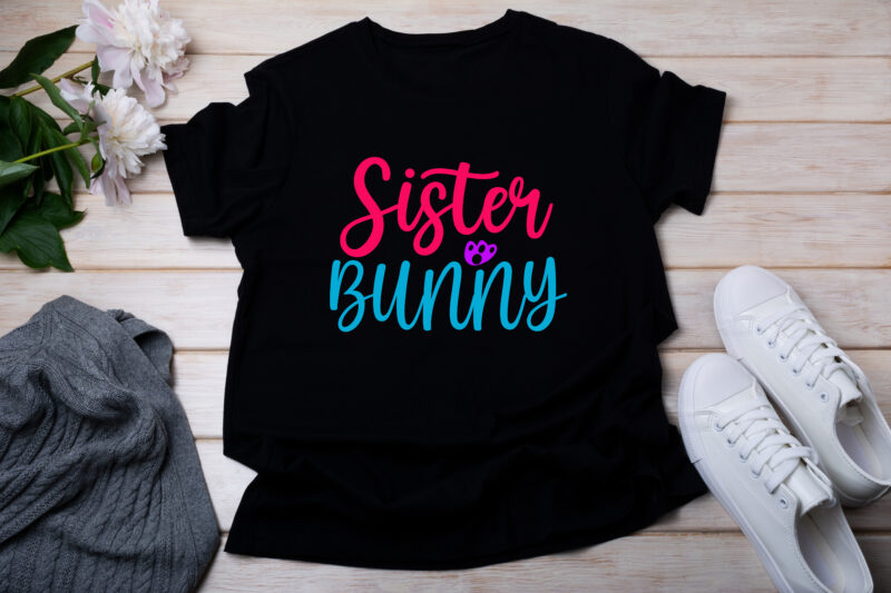 Sister Bunny T-SHIRT DESIGN