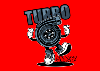 TURBO CHARGER CARTOON