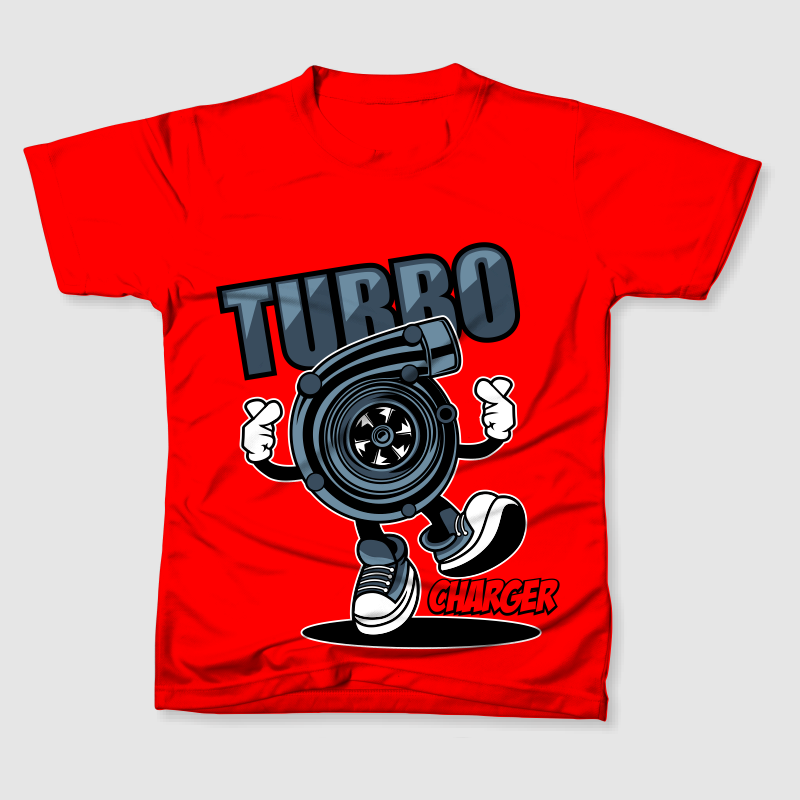 TURBO CHARGER CARTOON