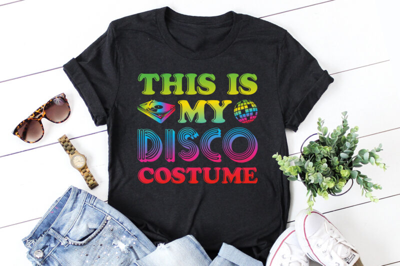This Is My Disco Costume T-Shirt Design