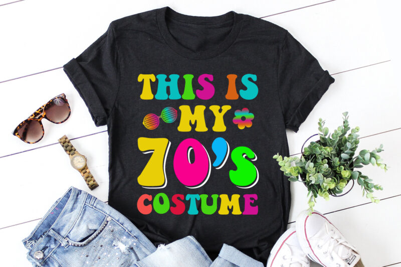 This is My 70’s Costume T-Shirt Design