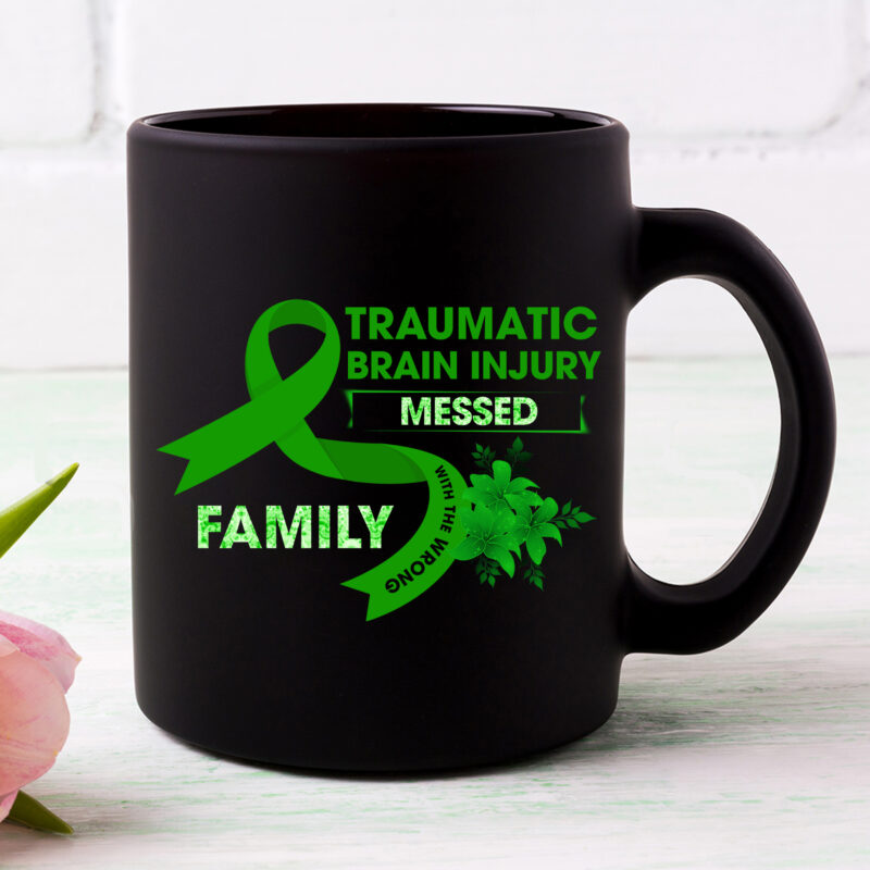Traumatic Brain Injury Awareness Messed With Wrong Family Tie Dye NC 0702