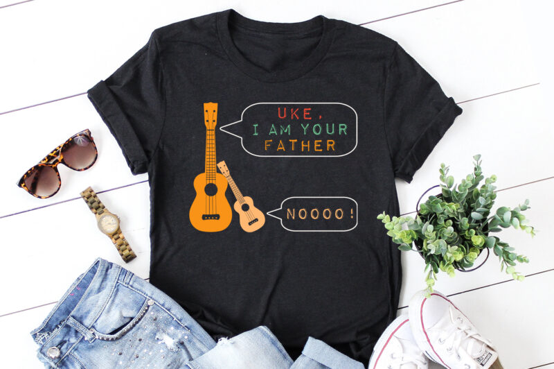 Uke I Am Your Father T-Shirt Design