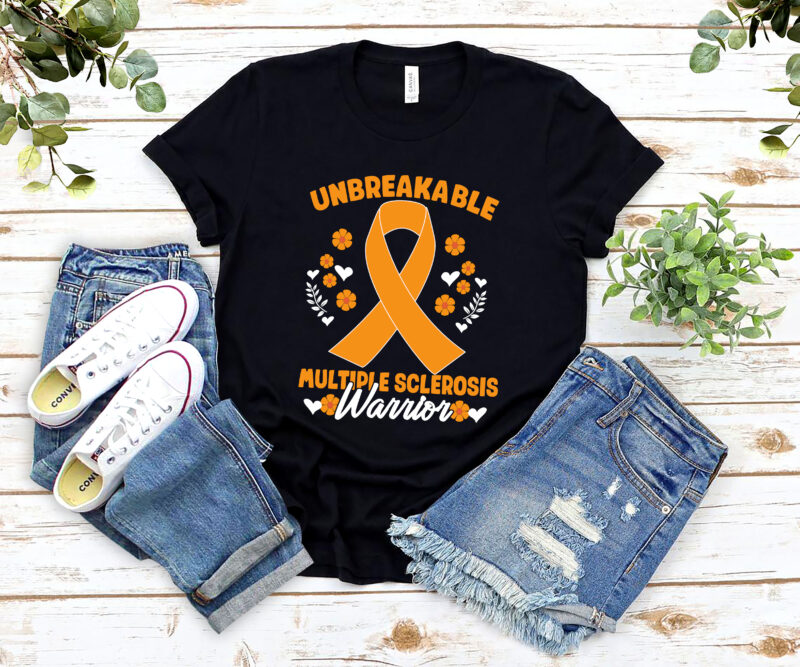 Unbreakable Multiple Sclerosis Warrior Multiple Sclerosis Awareness NL 1402