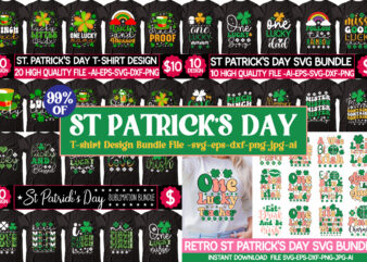 Mega St Patrick’s Day SVG Bundle,Let The Shenanigans Begin, St. Patrick’s Day svg, Funny St. Patrick’s Day, Kids St. Patrick’s Day, St Patrick’s Day, Sublimation, St Patrick’s Day SVG, St t shirt designs for sale