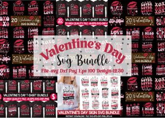 100 Valentine’s day Svg mega Bundle,100 VALENTINE’S DAY SVG BUNDLE,VALENTINE MEGA BUNDLE, 140 Designs, Heather Roberts Art Bundle, Valentines svg Bundle, Valentine’s Day Designs, Cut Files Cricut, Silhouette Valentine svg