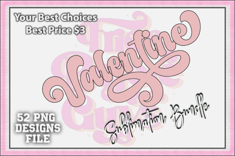 Valentine Sublimation Bundle