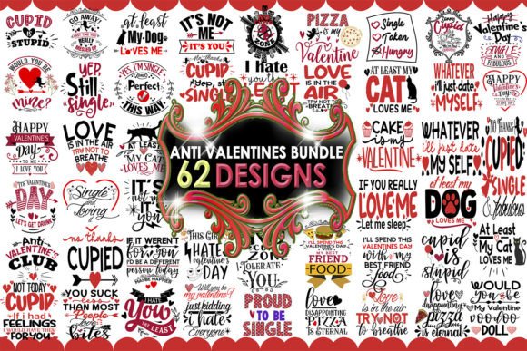 Anti valentines day sublimation bundle,sweet valentines day bundle,100 valentine’s day svg bundle,valentine mega bundle, 140 designs, heather roberts art bundle, valentines svg bundle, valentine’s day designs, cut files cricut, silhouette