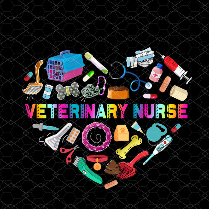 Veterinary Nurse Heart Vet Nurse Veterinarian Nurse Cute NC 0802