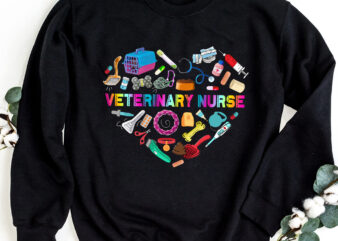 Veterinary Nurse Heart Vet Nurse Veterinarian Nurse Cute NC 0802 t shirt vector art
