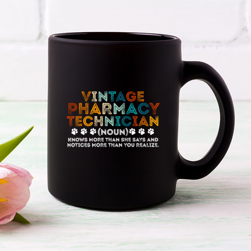 Vintage Pharmacy Technician Funny Pharmacist Tech Definition NL 1702 - Buy  t-shirt designs