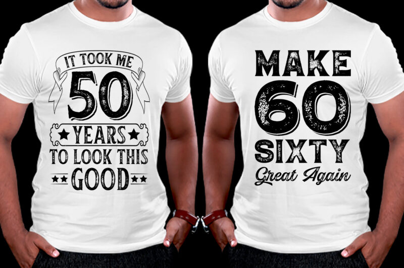 Vintage T-Shirt Design SVG