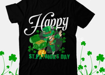 Happy ST.Patrick s Day T-Shirt Design, Happy ST.Patrick s Day SVG Cut File, Happy ST.Patrick s Day Sublimation , Happy St.Patrick’s Day T-shirt Design,.studio files, 100 patrick day vector t-shirt