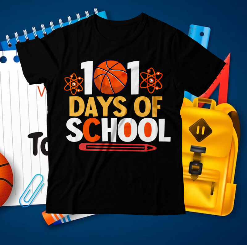 101 Days of School T-Shirt Design, 101 Days of School SVG Cut File, 100 Days of School svg, 100 Days of Making a Difference svg,Happy 100th Day of School Teachers