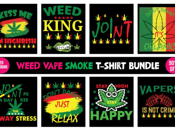 Weed vape smoke t-shirt bundle,cannabis weed marijuana t-shirt bundle,weed svg mega bundle,weed svg mega bundle , cannabis svg mega bundle , 120 weed design , weed t-shirt design bundle ,