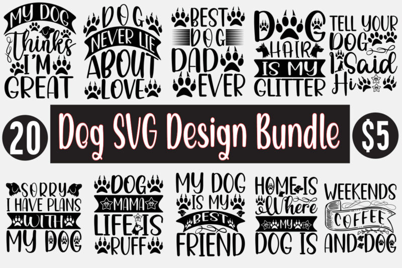 Dog SVG design bundle , Moon Cat SVG, Cat SVG Files for Silhouette, Cameo & Cricut.Moon Star Animal, Luna Cat Silhouette SVG, Cat With Star, Magical Cat Clipart, Dog Clipart,