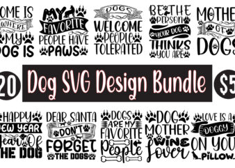 Dog SVG design bundle,Dog svg bundle, Dog mom svg, cricut svg, dog clipart, paw svg, dog lover svg, dog quotes svg, dog sayings svg, pawsitive svg, SVG bundle, svg bundles,