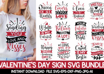 Valentine’s Day Sign SVG Bundle VALENTINE MEGA BUNDLE, 140 Designs, Heather Roberts Art Bundle, Valentines svg Bundle, Valentine’s Day Designs, Cut Files Cricut, Silhouette Valentine svg bundle, Valentines day svg