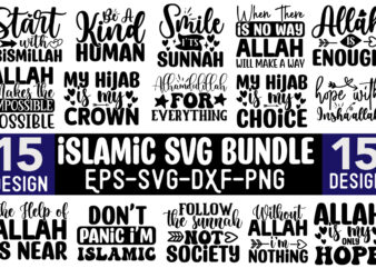 Islamic SVG Design Bundle