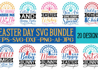 EASTER DAY SVG BUNDLE vector clipart