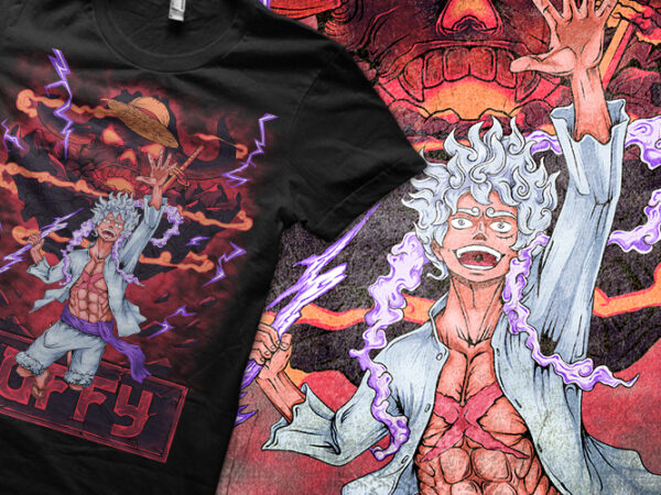 Shirt for : Luffy Gear 5 (Bundle)