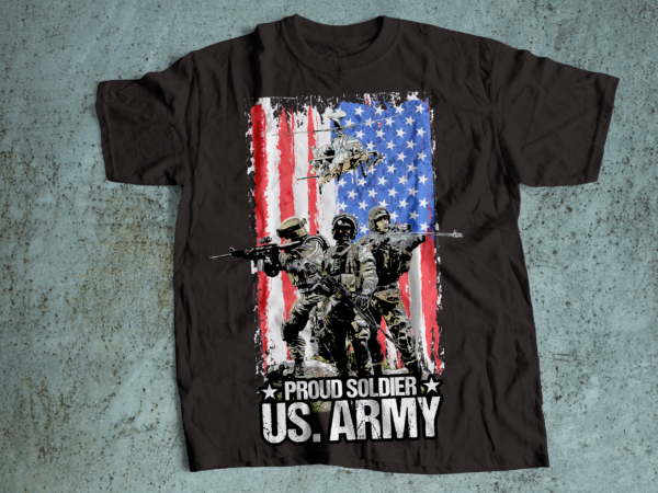 Proud soldier us army back to back undefeated worldwar champions merica 2 tshirt design