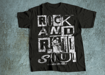 ROCK AND ROLL streetwear design | ROCK AND ROLL t-shirt design