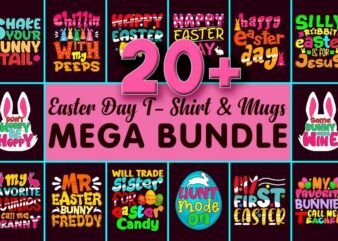 Easter Day T-Shirt & Mug Mega Bundle,Let The Shenanigans Begin, St. Patrick’s Day svg, Funny St. Patrick’s Day, Kids St. Patrick’s Day, St Patrick’s Day, Sublimation, St Patrick’s Day SVG,