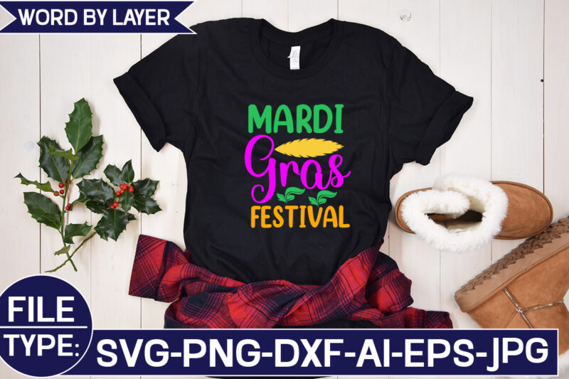 Mardi Gras Festival SVG Cut File