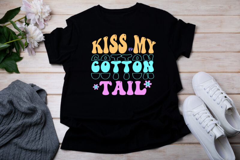 Kiss My Cotton Tail RETRO DESIGN