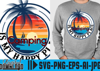 Camping is my happy pleac,tshirt, palm angels t shirt, custom t shirts, custom t shirts, t shirt for men, roblox t shirt, oversized t shirt, gucci t shirt, oversized t