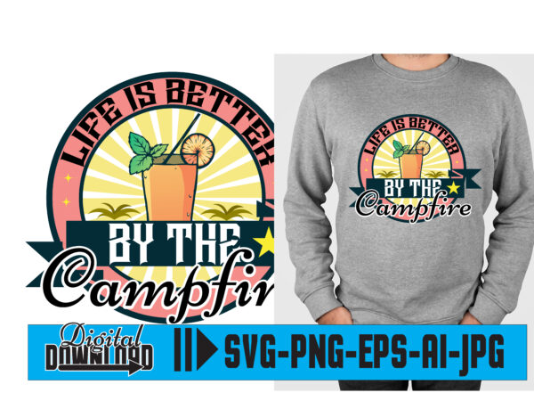 Life is better by the campfire ,tshirt, palm angels t shirt, custom t shirts, custom t shirts, t shirt for men, roblox t shirt, oversized t shirt, gucci t shirt,